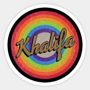 Limited Edition - Vintage Style - wiz Khalifa Sticker